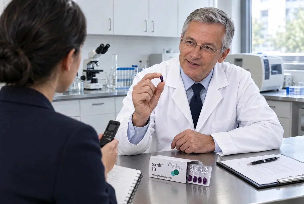 Dr. med. Andreas Lindner in seinem Labor